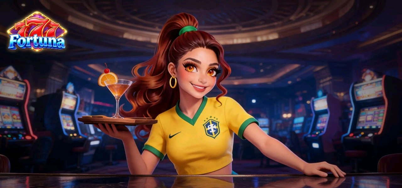 Arte promocional Fortuna 777 sem selos não verificados